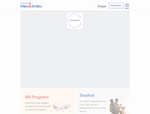 Tablet Screenshot of milesandsmiles.net